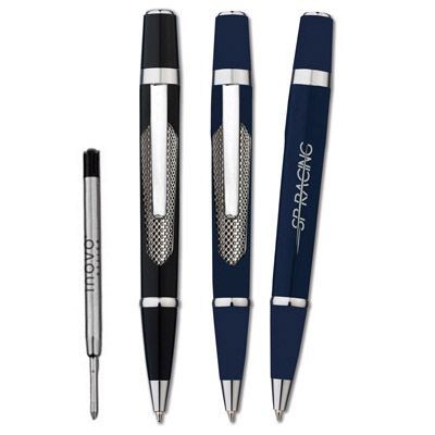 Branded Promotional INOVO DESIGN NEW SAKHIR METAL BALL PEN Pen From Concept Incentives.