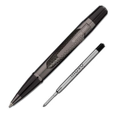 Branded Promotional INOVO DESIGN NEW GUN METAL SAKHIR BALL PEN Pen From Concept Incentives.