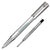 Branded Promotional INOVO DESIGN SILVER EVORA BALL PEN Pen From Concept Incentives.