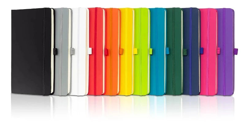 Branded Promotional WATSON A5 NOTE BOOK Notebook from Concept Incentives.