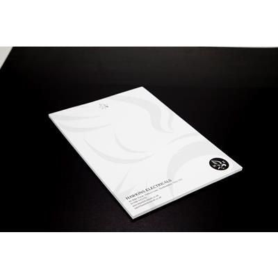 Branded Promotional A7 DESK PAD Note Pad From Concept Incentives.