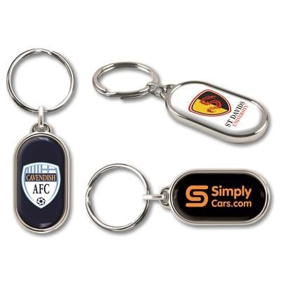 Branded Promotional CAPSULE KEYRING Keyring From Concept Incentives.