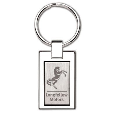 Branded Promotional BONDI METAL KEYRING Keyring From Concept Incentives.