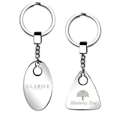 Branded Promotional SORIA KEYRING Keyring From Concept Incentives.