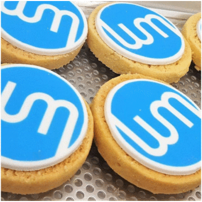 Branded Promotional SHORTBREAD BISCUIT OR COOKIE Biscuit From Concept Incentives.