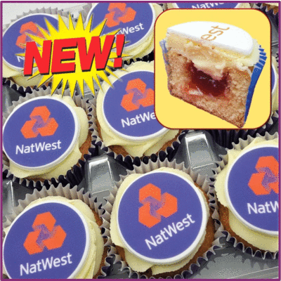 Branded Promotional LUXURY BRANDED CUPCAKE Cake From Concept Incentives.