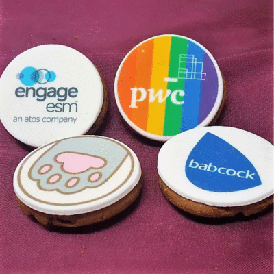 Branded Promotional CHOCOLATE CHIP COOKIE Biscuit From Concept Incentives.