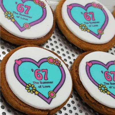 Branded Promotional GINGER BISCUIT Biscuit From Concept Incentives.