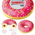 Branded Promotional LOGO DOUGHNUT - STRAWBERRY Cake From Concept Incentives.