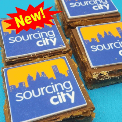 Branded Promotional LOGO BRANDED MILLIONAIRE SHORTCAKE Cake From Concept Incentives.