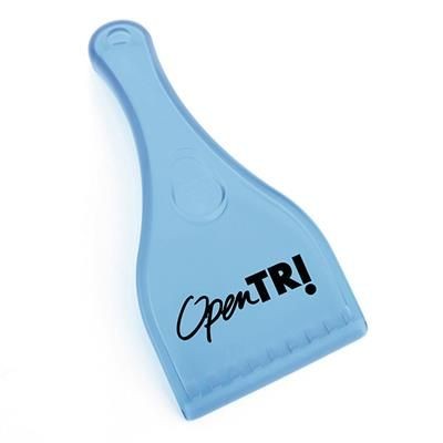 Branded Promotional HUDSON ICE SCRAPER in Light Blue Ice Scraper From Concept Incentives.