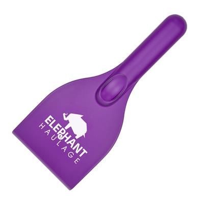 Branded Promotional BECKETT ICE SCRAPER in Purple Ice Scraper From Concept Incentives.