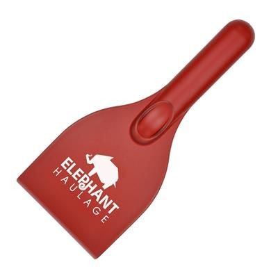 Branded Promotional BECKETT ICE SCRAPER in Red Ice Scraper From Concept Incentives.