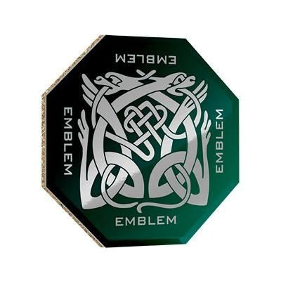 Branded Promotional SMALL ALUMINIUM METAL COASTER Coaster Set From Concept Incentives.