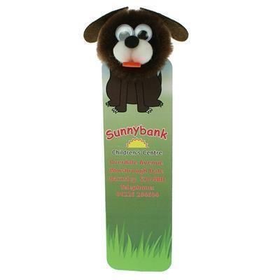 Branded Promotional BOOKMARK DOG AD-BUG Advertising Bug From Concept Incentives.