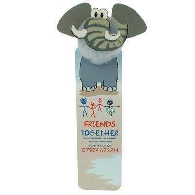Branded Promotional BOOKMARK ELEPHANT AD-BUG Advertising Bug From Concept Incentives.