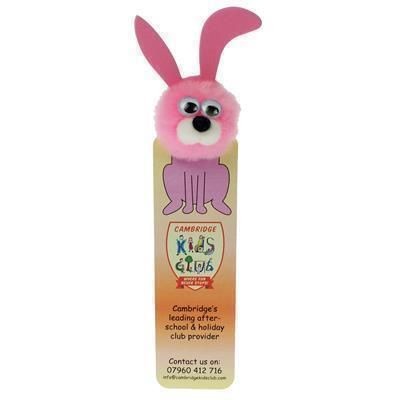 Branded Promotional BOOKMARK RABBIT AD-BUG Advertising Bug From Concept Incentives.