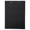 Branded Promotional A4 CLIPBOARD in Black Clipboard From Concept Incentives.