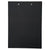 Branded Promotional A4 CLIPBOARD in Black Clipboard From Concept Incentives.