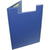 Branded Promotional A4 FOLDER CLIPBOARD in Royal Blue Clipboard From Concept Incentives.