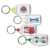 Branded Promotional ACRYLON PLASTIC KEYRING Keyring From Concept Incentives.