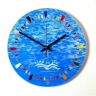 Branded Promotional ACRYLIC WALL CLOCK Clock From Concept Incentives.