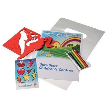 Branded Promotional CHILDRENS COLOURING ACTIVITY PACK Colouring Set From Concept Incentives.