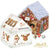 Branded Promotional PERSONALISED HOUSE SHAPE ADVENT CALENDAR Calendar From Concept Incentives.