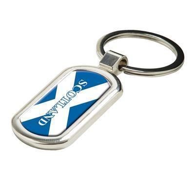 Branded Promotional OVAL ALLOY INJECTION KEYRING Keyring From Concept Incentives.