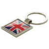 Branded Promotional SQUARE ALLOY INJECTION KEYRING Keyring From Concept Incentives.