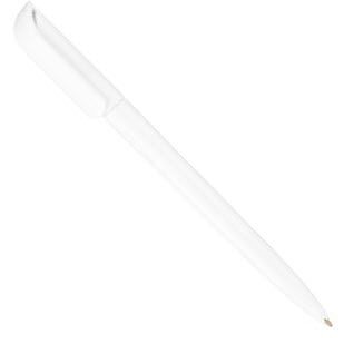 Branded Promotional ALASKA ECO BALL PEN in White Pen From Concept Incentives.