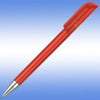 Branded Promotional ALASKA FROST BALL PEN in Red Pen From Concept Incentives.