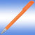 Branded Promotional ALASKA FROST BALL PEN in Orange Pen From Concept Incentives.