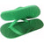 Branded Promotional PROMOTIONAL FLIP FLOPS in Green Flip Flops Beach Shoes From Concept Incentives.