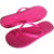 Branded Promotional PROMOTIONAL FLIP FLOPS in Pink Flip Flops Beach Shoes From Concept Incentives.