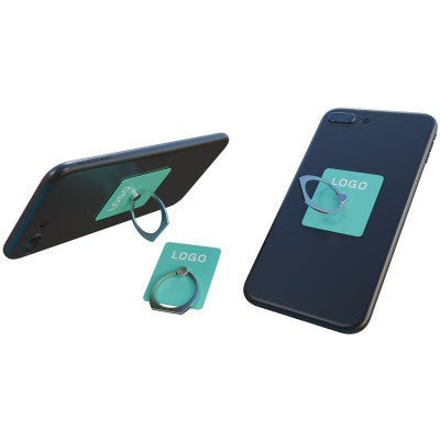 Branded Promotional SELFIE RING AND PHONE STAND Mobile Phone Stand From Concept Incentives.