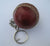 Branded Promotional LEATHER CRICKET BALL KEYRING Keyring From Concept Incentives.