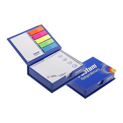 Branded Promotional HARD COVER NOTE PAD BOX Note Pad From Concept Incentives.