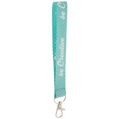 Branded Promotional SUBOFOB CUSTOM MADE POLYESTER KEYRING with Metal Carabiner Keyring From Concept Incentives.