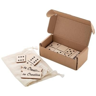 Branded Promotional DOMINO SEBASTOPOL Dominos Game Set From Concept Incentives.