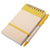 Branded Promotional ECOCARD NOTE BOOK in Yellow Note Pad from Concept Incentives.