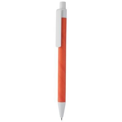 Branded Promotional ECOLOUR BALL PEN in Beige Pen From Concept Incentives.