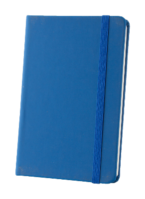 Branded Promotional KINE NOTE BOOK in Blue Notebook from Concept Incentives.