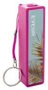 Branded Promotional KANLEP USB POWER BANK Charger in Pink From Concept Incentives.