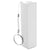 Branded Promotional KANLEP USB POWER BANK Charger in White From Concept Incentives.