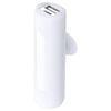 Branded Promotional KHATIM USB POWER BANK Charger in White From Concept Incentives.