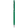 Branded Promotional BYZAR ALUMINIUM METAL BALL PEN AND TOUCH SCREEN PEN with Colour Body & Matching Colour Touch Stylus Pen From Concept Incentives.