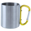 Branded Promotional BASTIC METAL MUG Mug From Concept Incentives.