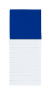 Branded Promotional SYLOX MAGNETIC NOTE PAD in Blue Notepad from Concept Incentives.