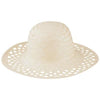 Branded Promotional YUCA STRAW HAT FOR LADIES WITHOUT BAND Hat From Concept Incentives.